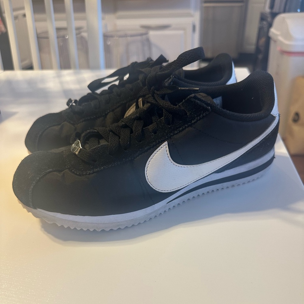 Nike Cortez textile black sneakers